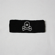 HK Army skull sweatband black/white