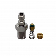 Заправочный клапан CB Fill nipple kit + O-ring + teflon o-ring, с обратным клапаном 