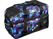 Eclipse Split Compact Bag Plaid Purple
