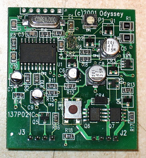 Halo B Board Circuit with Z Code