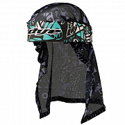 Dye Head Wrap Eskimo Teal/Gry/Blk