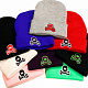 Шапка HK Army Skull Beanie black/white