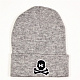 Шапка HK Army Skull Beanie grey/black