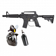 Tippmann bravo one e-grip баллон, фидер, маска