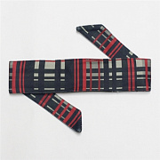 HK Army Plaid Brown Headband