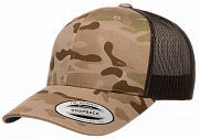 Кепка бейсболка FlexFit 6606 MC CLASSICS Multicam Retro Trucker