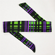 HK Army Plaid Neon Headband