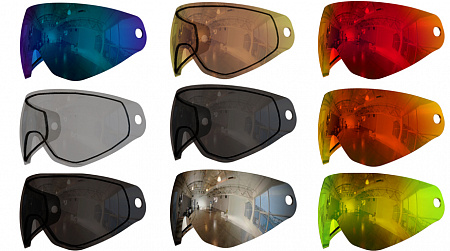 HK Army KLR Thermal Mask Lens - Mirage Chrome