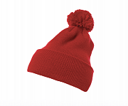 Шапка 1501P Cuffed Knit Beanie with Pom Pom