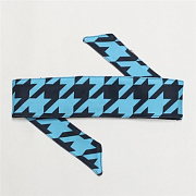 HK Army Hounds Tooth Blue Headband